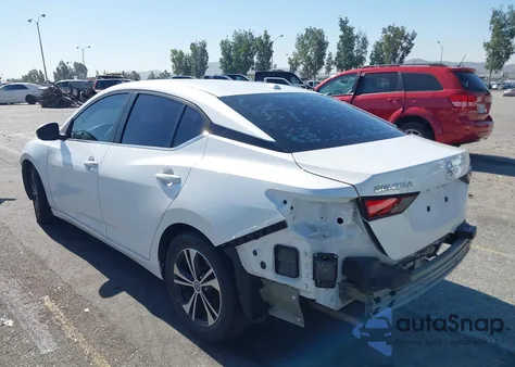 2020 Nissan Sentra Sv Xtronic Cvt z USA, uszkodzony, nr VIN 3N1AB8CV8LY308373